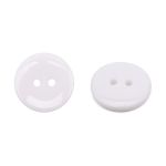 Пуговицы 2 прокола 28L, 18 мм, (s.white (белый)), CX-K-22, 144 шт