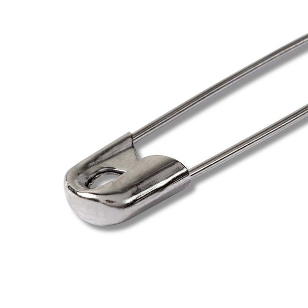 Булавки английские, сталь 0 серебр.цв. 27 мм, Prym