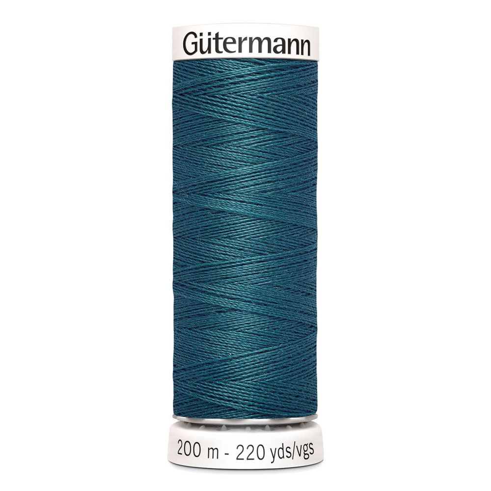 Нитки универсальные Gutermann Sew-all, 200м, 223 лазурно-бирюзовый