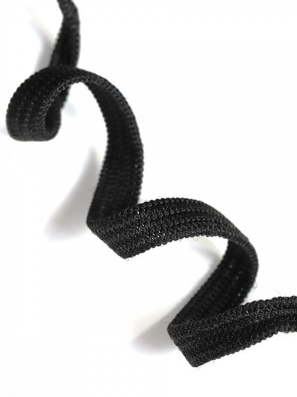 Резинка бельевая (стандартная) 6.0 мм / 200 метров, 3.9 г, вязаная, черный