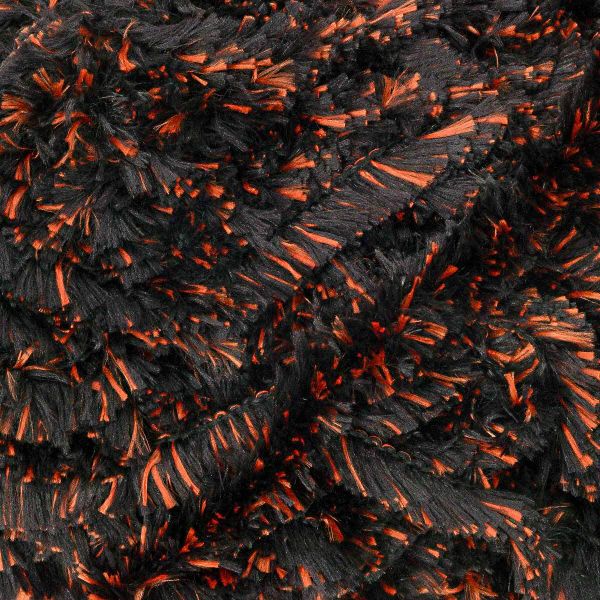 Пряжа Astra Premium (Астра Премиум) Артемида Принт / уп.2 мот. по 100 г, 34 м, 03 черный/оранжевый