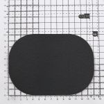 Термозаплатка, под кожу, 100x140мм (черный (black)), AZ05, 2 шт