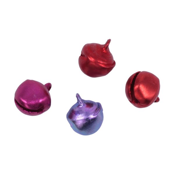 Бубенчики 10 мм, 50 шт, мультиколор