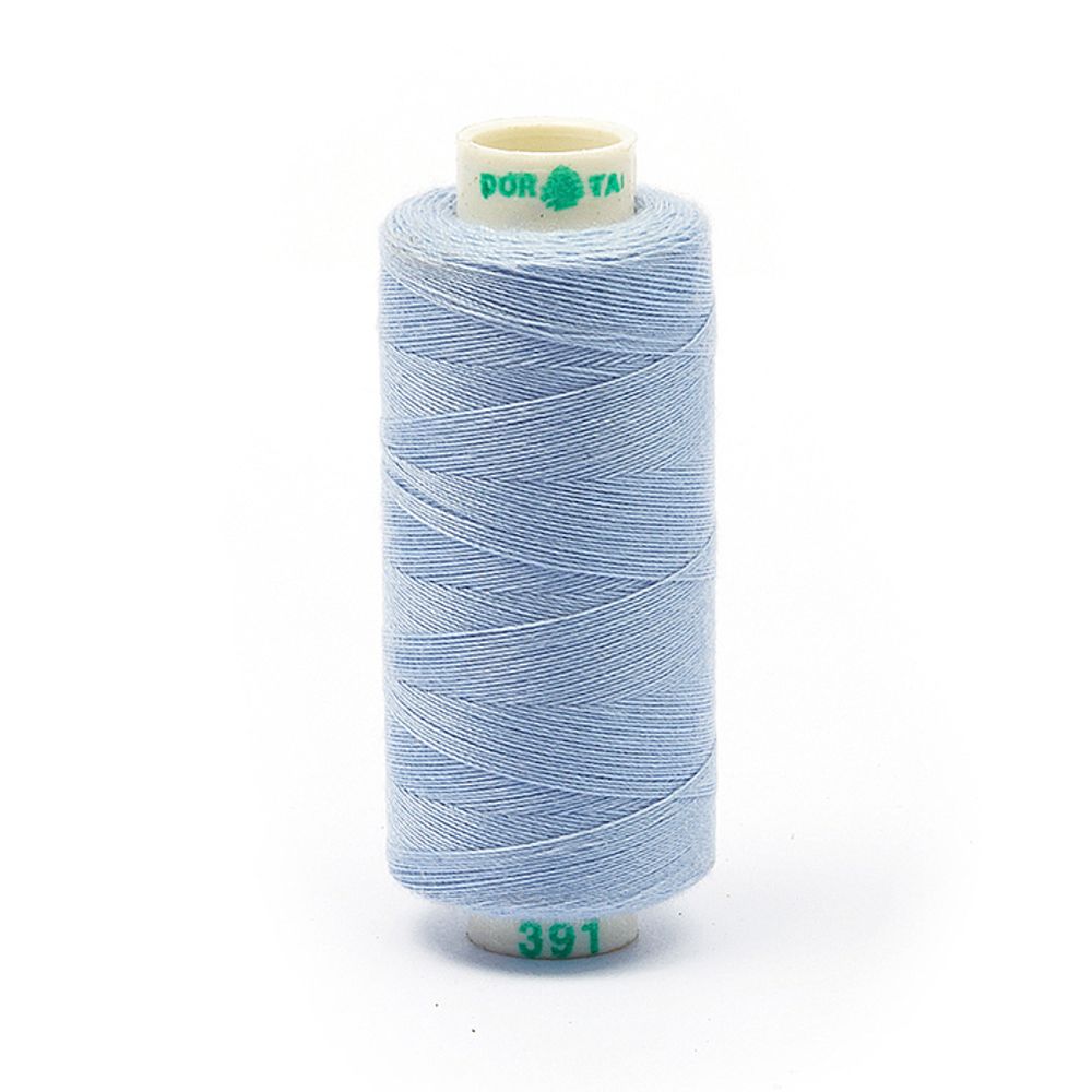 Нитки швейные бытовые Dor Tak 40/2, 366 м / 10 кат., 391 голубой