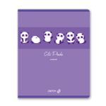 Тетрадь ученическая общая A5 60 л. на скобе 65 г/м², белизна 100% 10 шт клетка, 01518 Милая панда, Светоч Т70