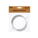 Проволока для плетения ⌀1 мм,±0.5 м, 01 серебро, Промысел MM-002