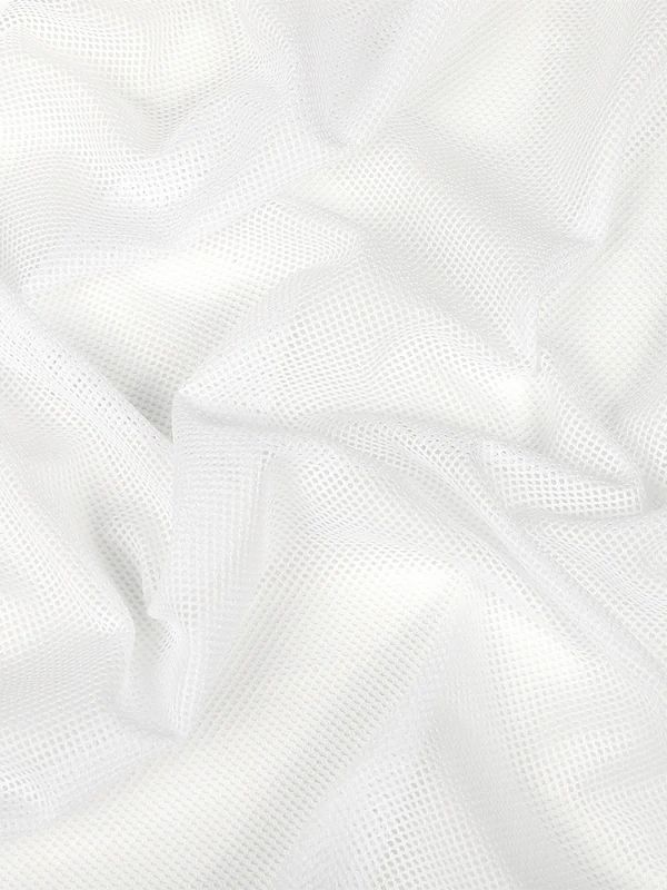 Сетка подкладочная трикотажная 65 г/м², 170 см / 100 метров, TBY.0354.01, цв.01 белый