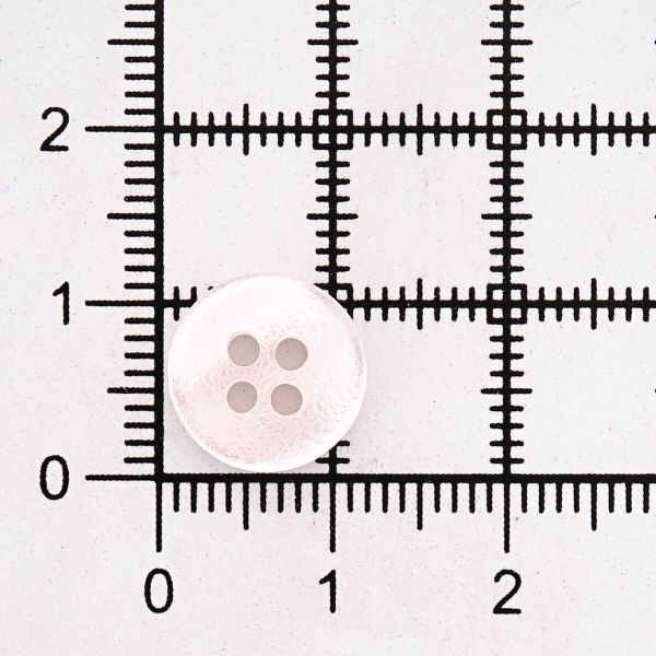 Пуговицы 4 прокола 18L=11 мм, пластик, Wht-01 белый, 72 шт, CN2842
