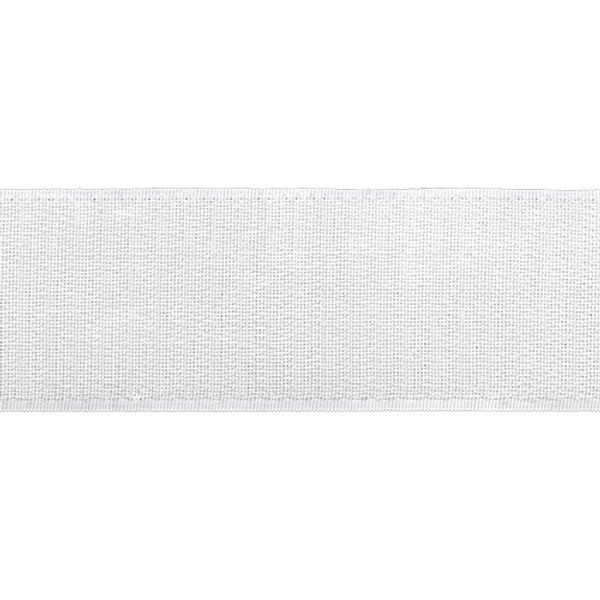 Лента контактная липучка (велкро) пришивная 50 мм / 25 метров, белый, ПАРА (крючок+петля), качество 