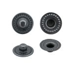 Часть кнопки Альфа (S-образная) ⌀11 мм (C-часть), 5 никель с чернением, 100 шт, S090504, BIG