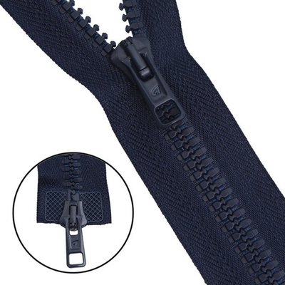 Молния трактор Arta Т6 (6 мм) 2 зам., разъем., 75 см, цв. 044 т.синий, уп.5 шт