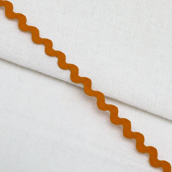 Тесьма вьюнчик 9 мм, 30м (оранжевый), 30 м