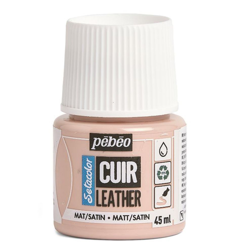 Краска по коже Setacolor 45 мл, 295607 Розовая сакура, Pebeo, 295607