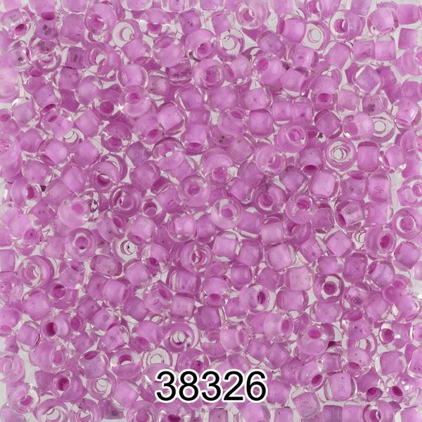 Бисер Preciosa 10/0 (2.3 мм), 500 г, 38326 (Ф593) сиреневый
