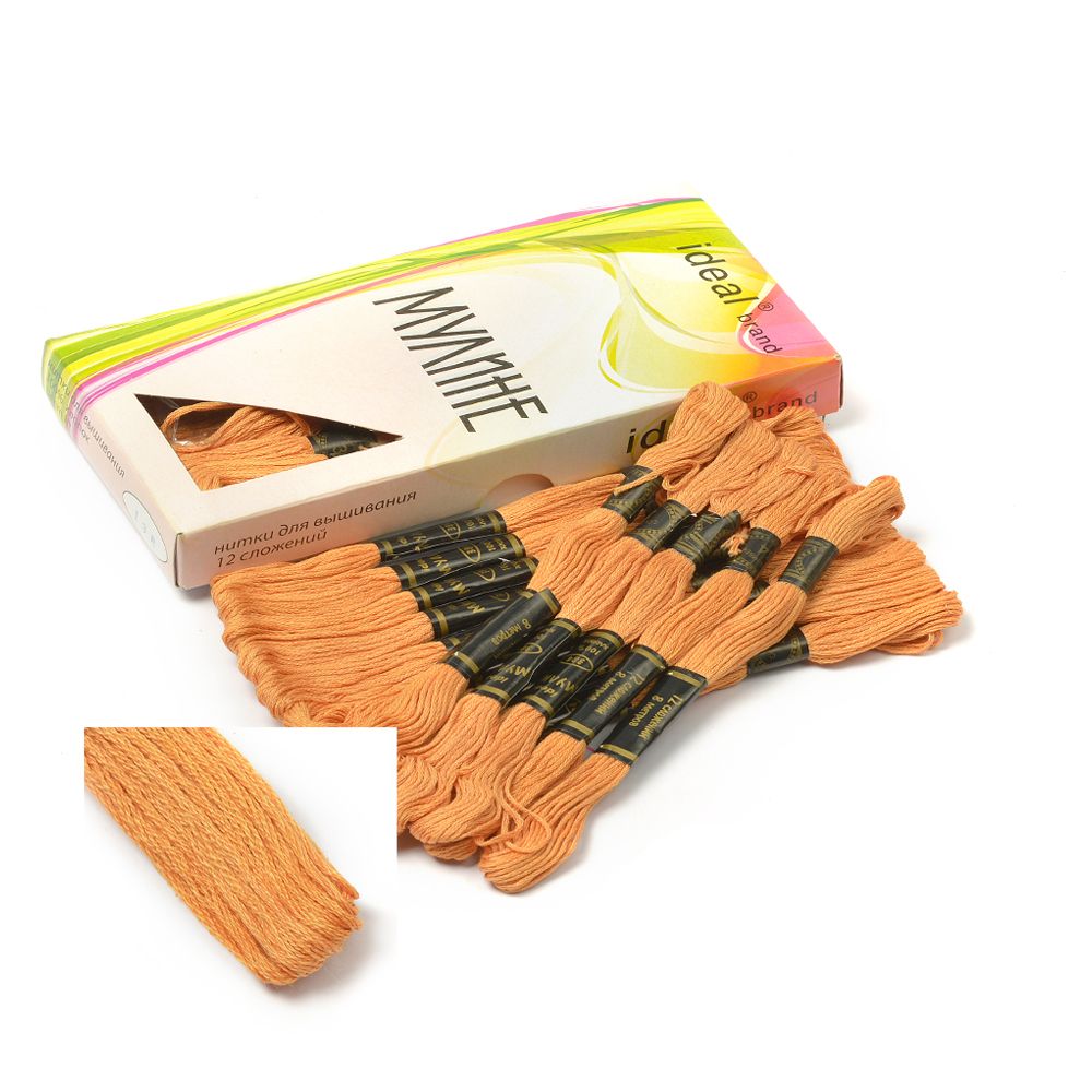 Мулине Ideal ТВ, 24 мотка по 8 метров, цв. 384