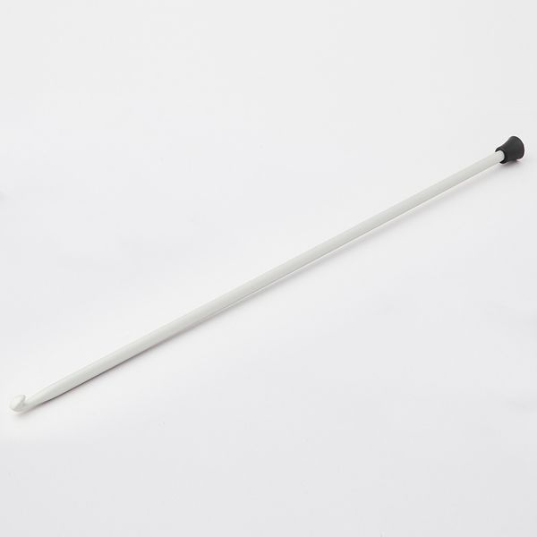Крючок афганский Knit Pro Basix Aluminum 2 мм / 30 см, алюминий, серый, 30820