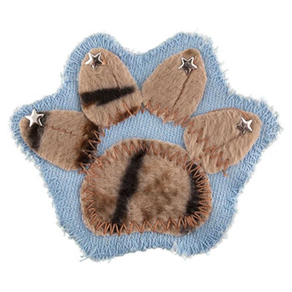 Термоаппликация следы джинс, 6 шт, 1/3 6х7 см, Blitz