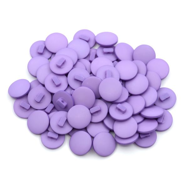 Пуговицы на ножке 24L (15мм) (Purple (фиолетовый)) NE68, 72 шт