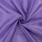 Ткань подкладочная (таффета) с рисунком 96 г/м², 500х145 см, 144 сиреневый (растительный орнамент), Gamma JTR