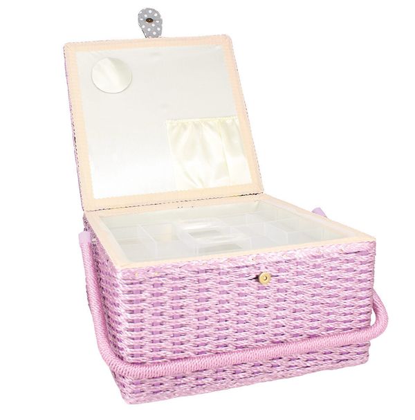 Шкатулка для швейных принадлежностей, Букет ирис и нарцисс, Gamma SBJ-004