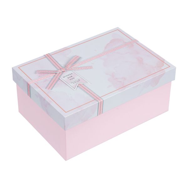 Набор подарочных коробок, 3 шт, 02 розовый, Stilerra YBOX-R8-3