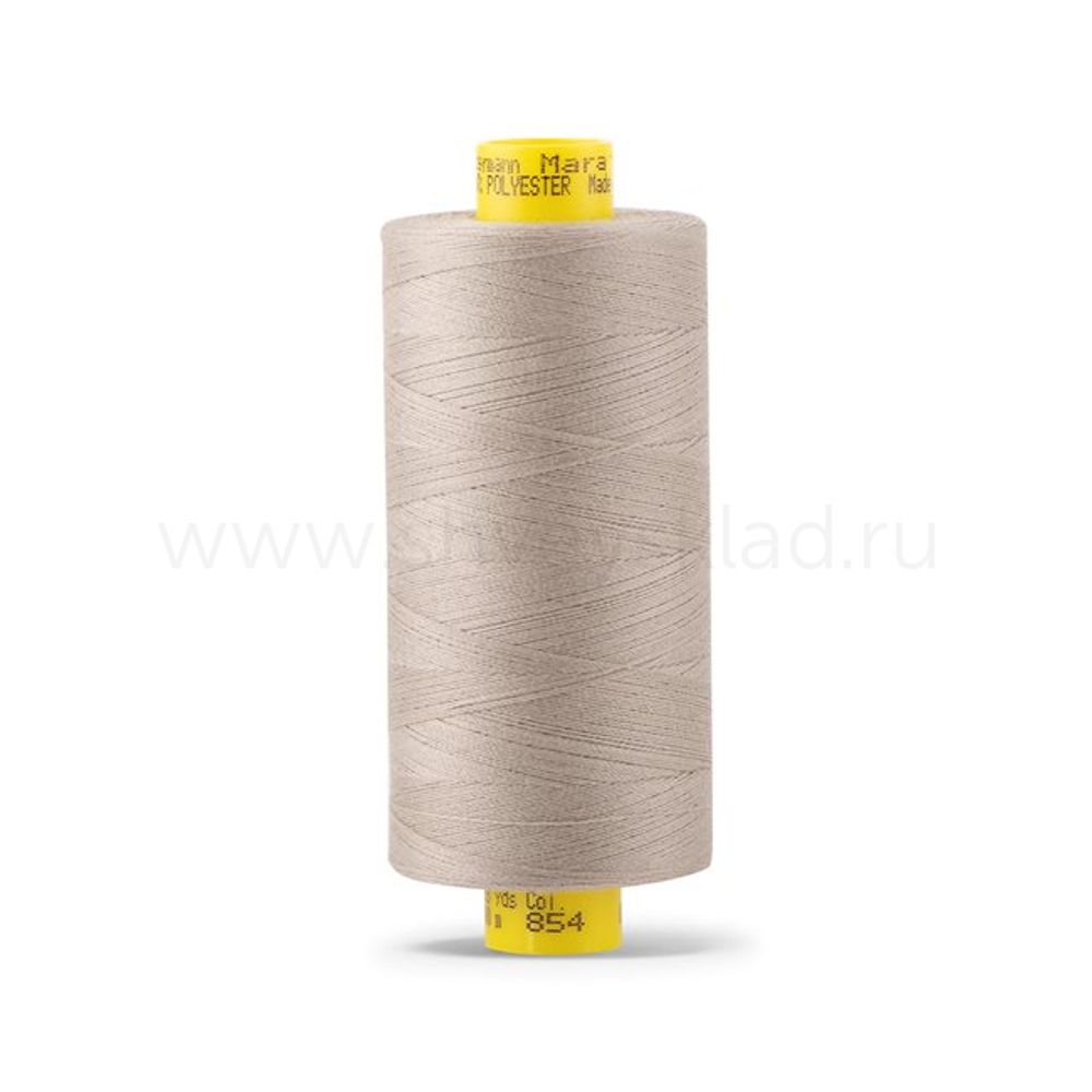 Нитка универсальная Gutermann Mara 120/2, 1000 м, 700207, 854 пастельно-болотный, 1 шт