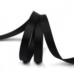 Лента репсовая (в рубчик) 12.0 мм цв. 030 черный уп.22.86м (±1м)