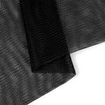 Сетка для бейсболок жесткая 70 г/м², 150 см / 5 метров, TBY.102-1.5, цв.черный