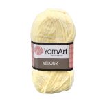 Пряжа YarnArt (ЯрнАрт) Velour / уп.5 мот. по 100 г, 170м, 844 лимонный