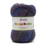 Пряжа Astra Premium (Астра Премиум) Панда Колор / уп.3 мот. по 100 г, 240 м, 05 секционный