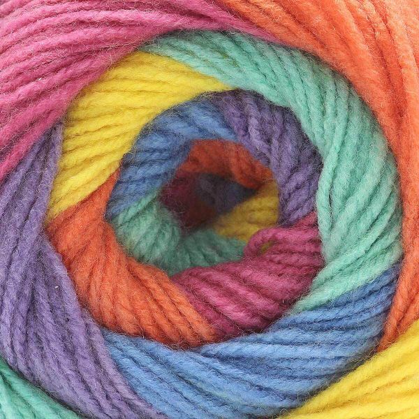 Пряжа Astra Premium (Астра Премиум) Колор-блок (Color-block) / уп.2 мот. по 143 г, 500 м, 01 длинно-секционный