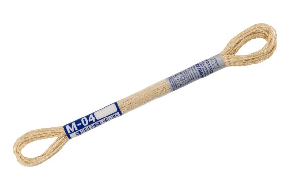 Мулине Gamma металлик, цв.М-04 св.золотой, 12 мотков по 8 метров