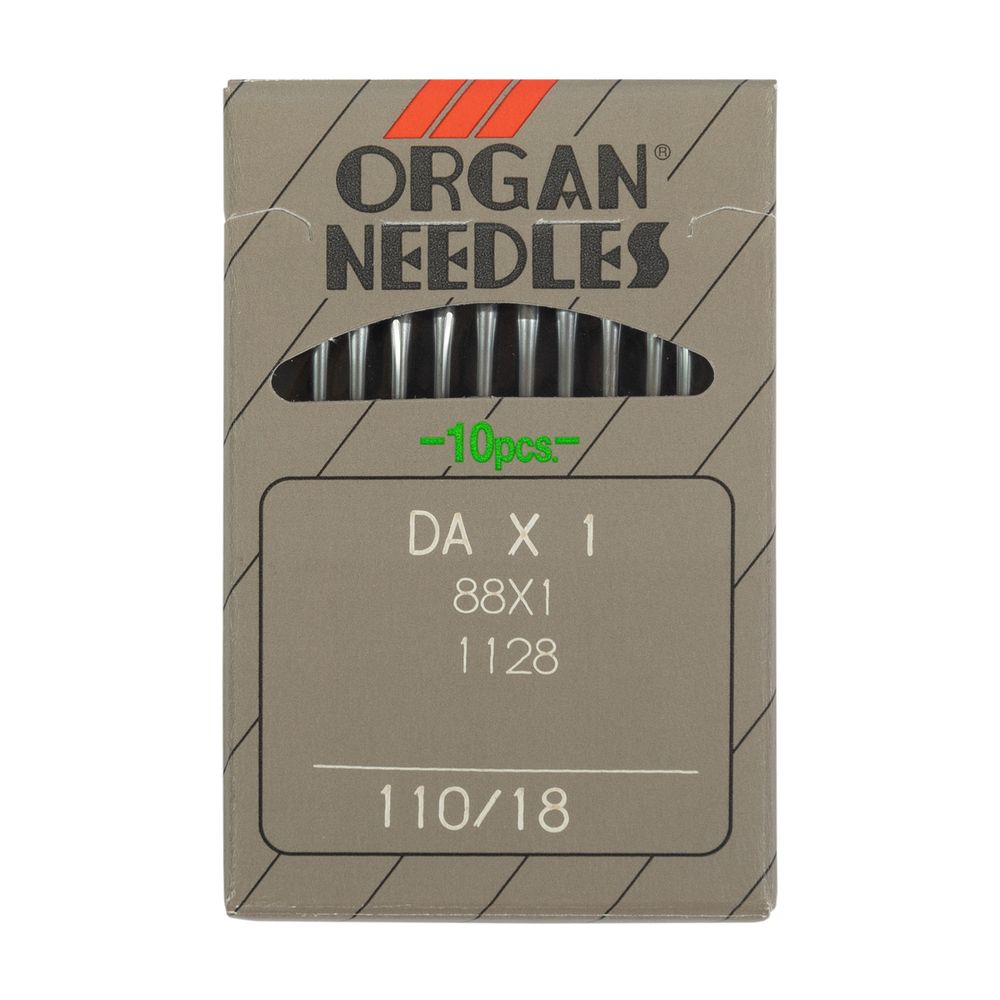 Иглы для промышленных швейных машин Organ DA*1 10 шт, 110