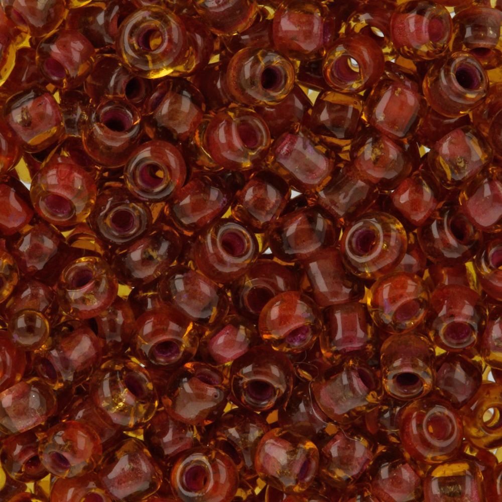 Бисер Zlatka 8/0 (2.9 мм), 100 г (10х10 г), №0311 св.коричневый, GR