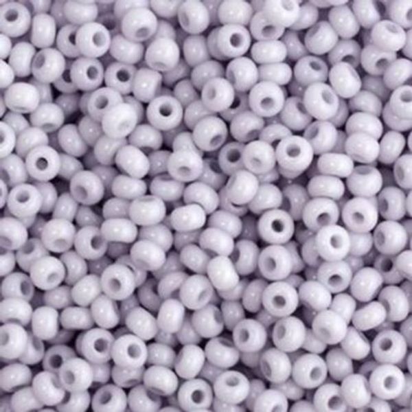 Бисер Preciosa мелованный 10/0 (2.3 мм), круг.отв, 50г, (03221)