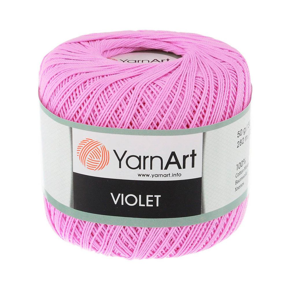 Пряжа YarnArt (ЯрнАрт) Violet / уп.6 мот. по 50 г, 282м, 0319 сирень