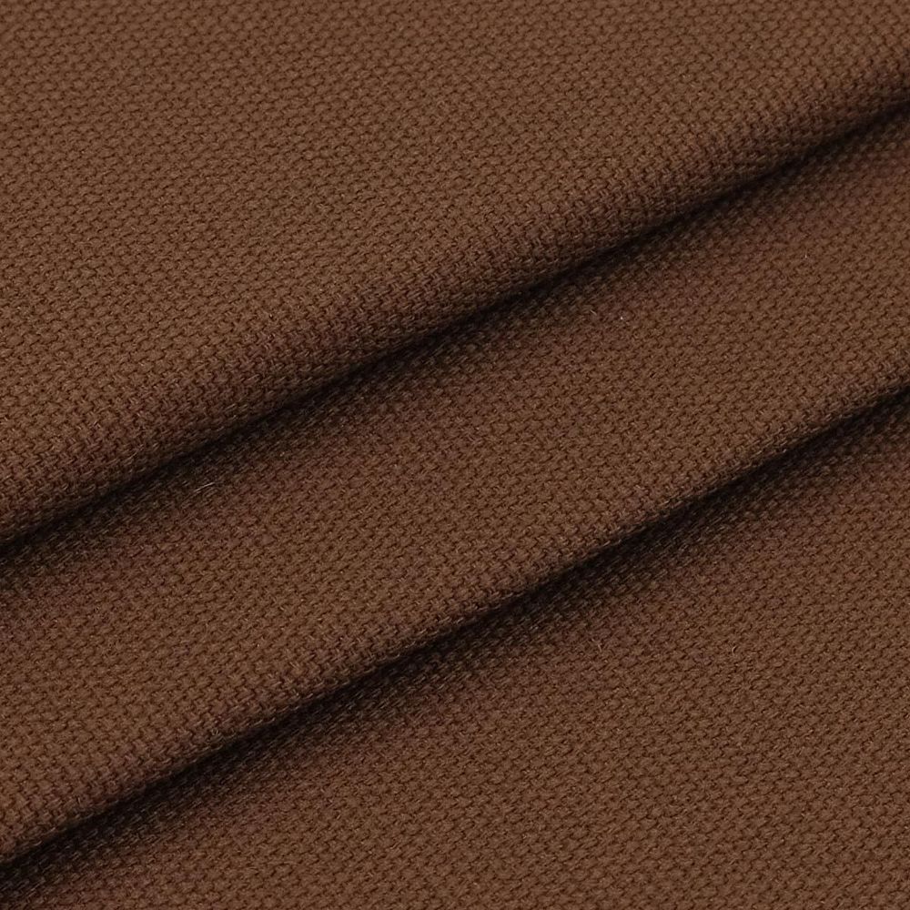 Нижняя сторона наволочки с молнией,100% лен, 45х45см (темно-коричневый), PLC-1