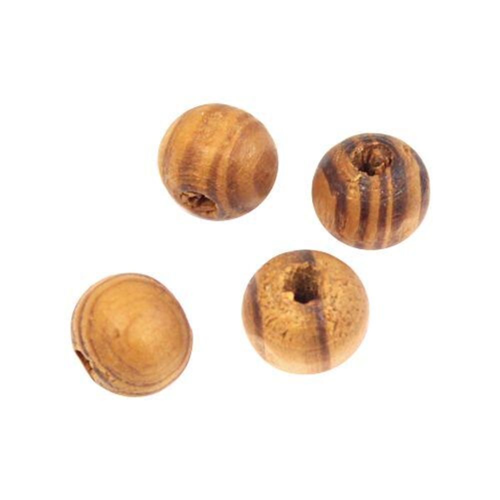 Бусины дерево 9х10 мм, Микс, 30 шт, Astra&amp;Craft