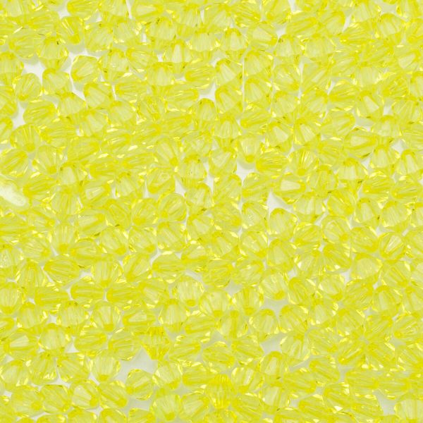 Бусины акрил ромбовидные ⌀8 мм, 500 г, 47 желтый, Astra&Craft, 6849802017