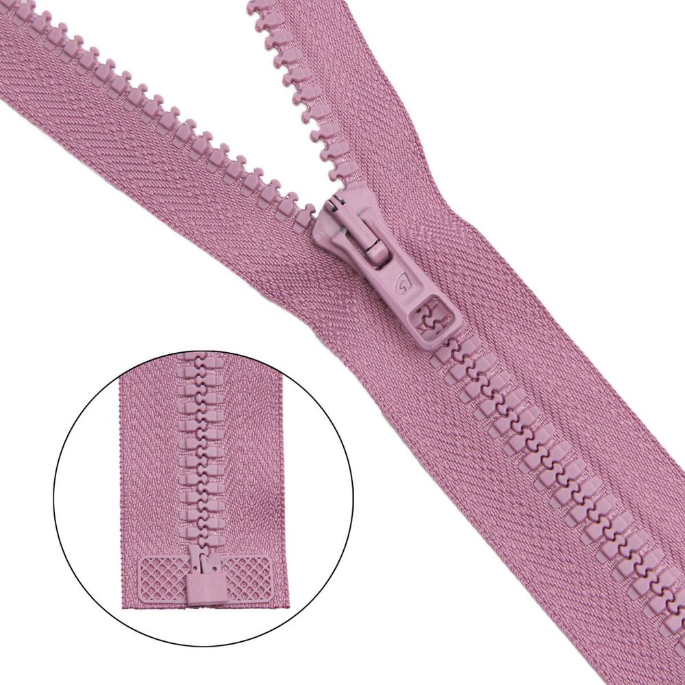 Молния трактор Arta Т6 (6 мм) 1 зам., разъем., 50 см, цв. 100 кремовый, уп.5 шт