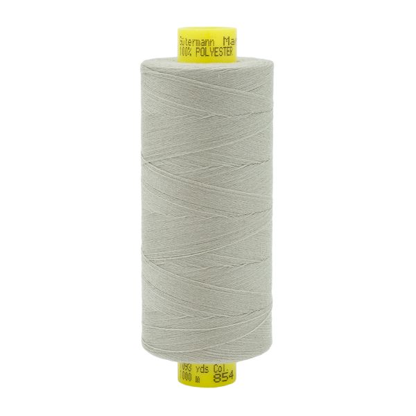 Нитка особо тонкая Gutermann Mara №150 (150/2), 1000 м, 713953, цв. 854 пастельно-болотны, 1 катушка