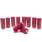 Нитки швейные бытовые Bestex 40/2, 365 м (400 ярд) / 10 кат., 048 красно-розовый