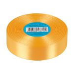 Лента атласная 1-сторонняя 25.0 мм / 33±2 метра, 119 бежево-желтый, Gamma