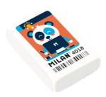 Ластик с рисунком 4018 5.2х3.5х1.3 см, 18 шт, CMM4018 Звери, Milan