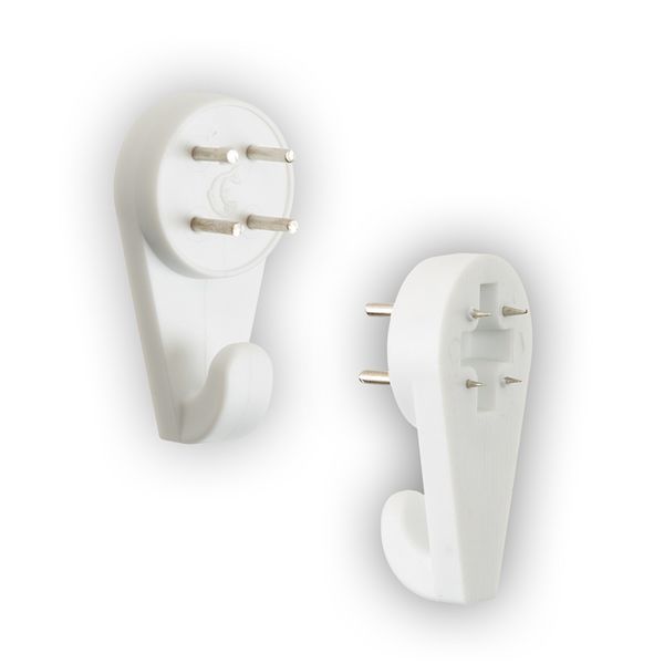 Крючки настенные, 5 шт, средние, Gamma KRK-08