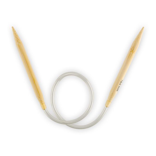 Спицы круговые бамбук ⌀8,0 мм, 45 см, Gamma BC-S45