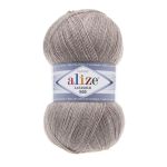 Пряжа Alize (Ализе) Lana Gold 800 / уп.5 мот. по 100 г, 730м, 207 светло-коричневый А