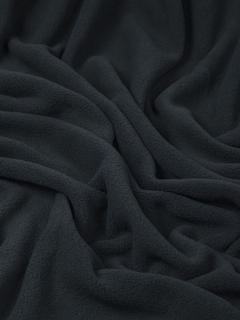 Флис 2-сторонний 190 г/м², 150 см / 2 метра, TBY-0059-156.2, цв.S156 тем.серый