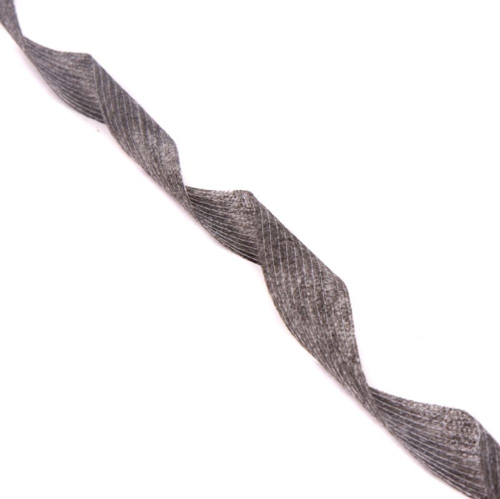 Лента клеевая нитепрошивная по долевой 45 г/м², 20 мм, точечный клей PA+PES, 100 метров, серый, L4YP44, Danelli, OEKO-TEX®