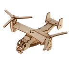 Пазл объемный 3D, 52 элементов, Конвертоплан, Rezark TAR-15